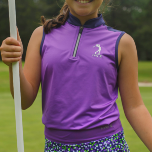 Olivia Sleeveless Polo Shirt